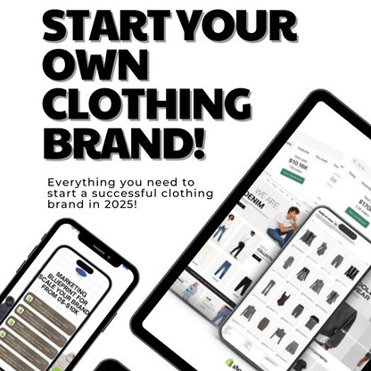 Digital Clothing Brand Package